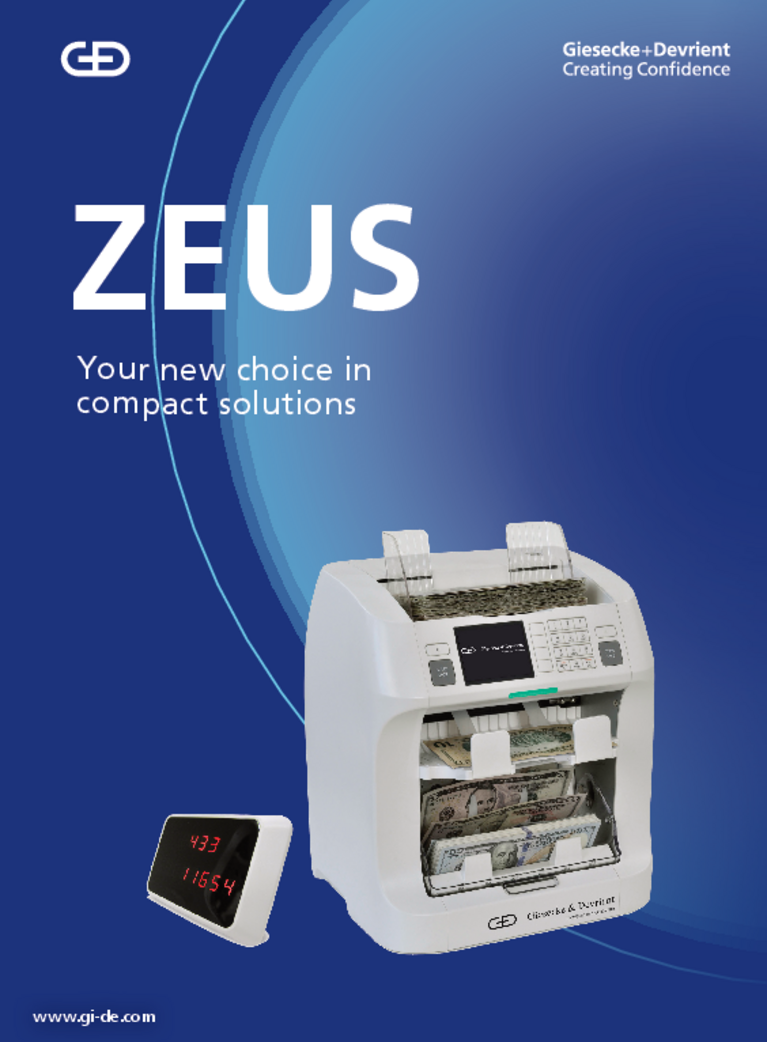 Cover of the ZEUS brochure
